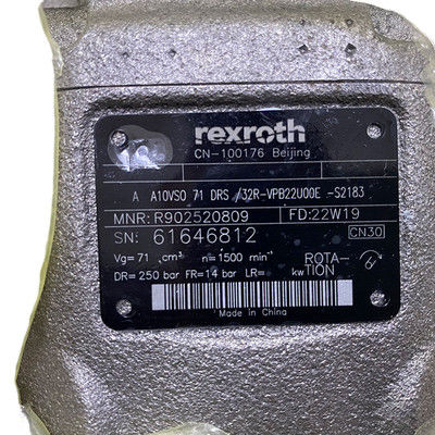 Rexroth Plunger Pump AA10VSO71DRS32R- VPB22U00E-S2183 Để hấp thụ và áp suất dầu