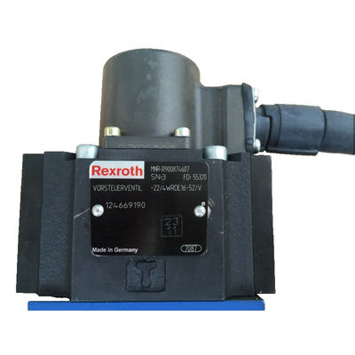 Rexroth Proportional Valve 4WRDE25V1-350L-5X/6L24K9/WG152MR Blue Fast Response Easy To Install And Maintain High-Precision Control