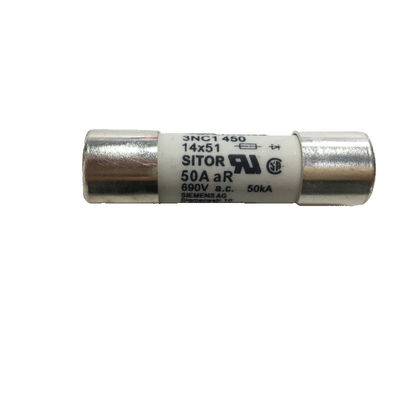 Siemens Protection Cylinder Flow Control Accurate Control 3NC145050A690V Cylindrical Fuse Link