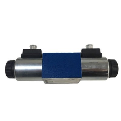 Controllo manuale per problemi di alimentazione o per scopi di prova con valvola proporzionale Bosch Rexroth 4WE6E62 EG24N9K72LSO407