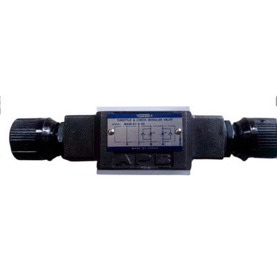 60I/Min Yuken Check Servo Valve MSW-01-X-50 For High Temperature And Pressure Resistant