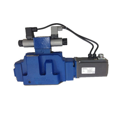 Rexroth Proportional Valve 4WRKE25W8-220L-3X/6EG24EK31/C1D3V High Precision Compact Design Blue Wide Control Range Energy-Saving
