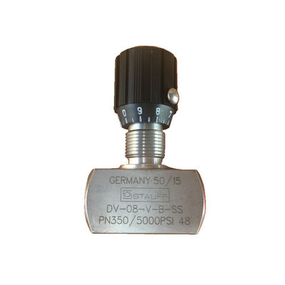 STAUFF DV-08-V-B-SS Throttle and Shut-Off Valve High Safety Metal New Original
