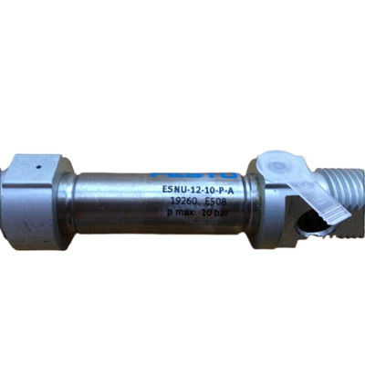 Festo Hydraulic Oil Cylinder Male Thread ESNU-12-10-PA For Easy Mounting