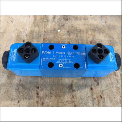 Cast Iron Blue Vickers Proportional Valve Good Adaptability  DG4V-3-6C-M-U-B6-60