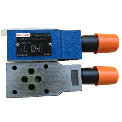 Rexroth Hydraulic Relief Valve ZDB6VB2-43 315V For Precise Adjustments FKM Water-Free