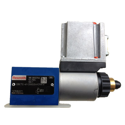 Rexroth Hydraulic Relief Valve DBETE-6X/200G24K31A1V With Analog Connectivity Supply Voltage 24 VDC