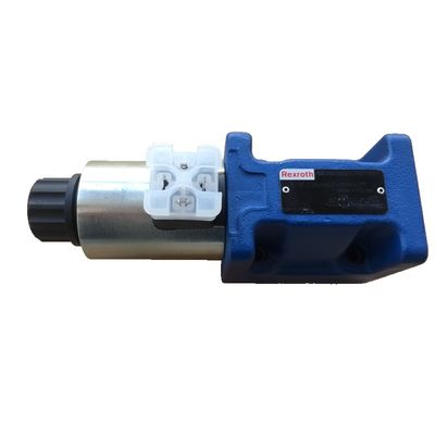 Valve proportionnelle Rexroth 4WE10C5X/HG24N9K4/M en fonte bleue haute fiabilité réponse rapide contrôle de haute précision