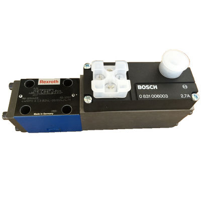 วาล์วทิศทาง Rexroth 4WRPH6C3B24L-2X/G24Z4/M การตอบสนองตําแหน่งไฟฟ้า