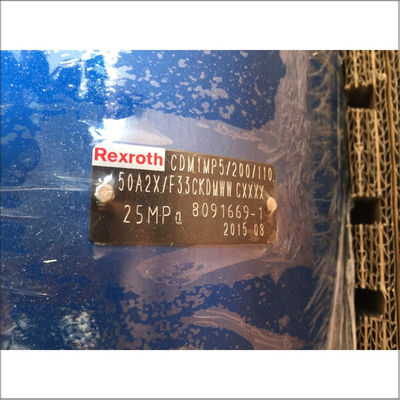 High-Pressure Oil Cylinder CDM1MP5 20011050A2XF33CKDMWWCXXXX By Rexroth Ideal For Steel Material 250 Bar Pressure Rating
