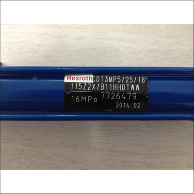 Mineral Oil Compatible Rexroth Hydraulic Cylinder with 115 mm Stroke and 0.5 m/s Max Speed for Heavy-Duty Applications