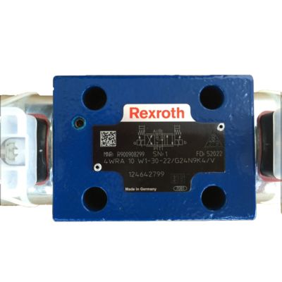 Rexroth Proportional Valve 4WRA10W1-30-2X/G24N9K4/V Blue Easy Maintenance Fast Response Speed Energy-Efficient