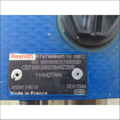 Rexroth CDT3MX3 63 28 40Z20 B11HHDTWW Hydraulic Cylinder For High-Performance Durable Hydraulic Operations