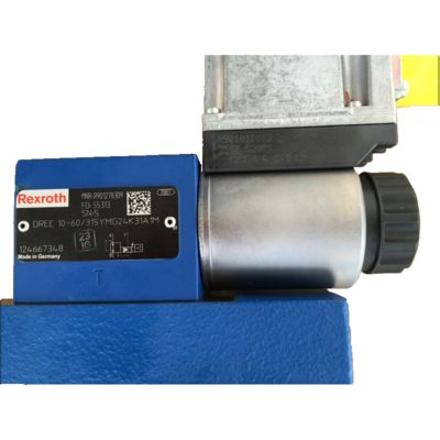 Rexroth Proportional Valve DREE10-6X/315YMG24K31A1M Blue -20°C To 80°C Cast Iron Cost-Effective High Flexibility