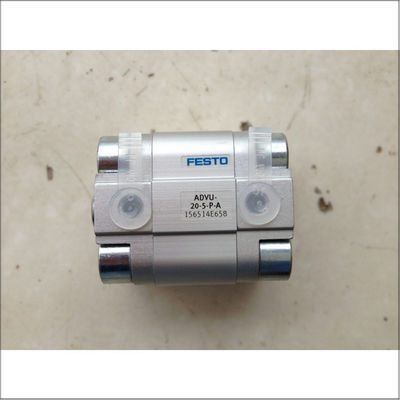 Industrial Oil Cylinder For Festo ADVU-20-5-P-A Compact Pneumatic Cylinder With 20mm Piston Diameter And 5mm Stroke