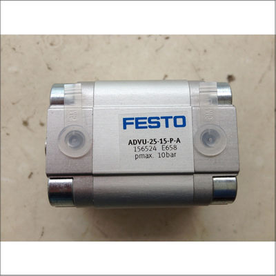 High Performance Oil Cylinder With Pressure Range 1-10 Bar ADVU-25-15-P-A Compact Pneumatic