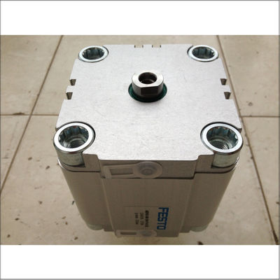 Festo ADVU-80-50-P-S2 Oil Cylinder 80mm Piston Diameter 50mm Stroke Double-acting M5 Pneumatic Connection Anodized Aluminum Material