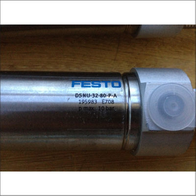 Festo Oil Cylinder DSNU-32-80-P-A With 32mm Piston Diameter And 80mm Stroke For Industrial