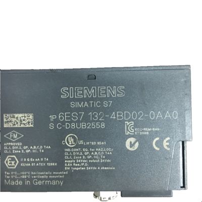 Durable Electronic Amplifier With 4 Digital Outputs 24V DC 0.5A Output Current Siemens SIMATIC ET 200S 6ES7132-4BD02-0AA0