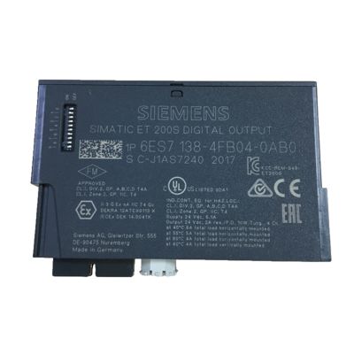 Siemens 6ES7138-4FB04-0AB0 SIMATIC ET 200S Electronic Amplifier For High-Performance Fail-Safe Digital Output