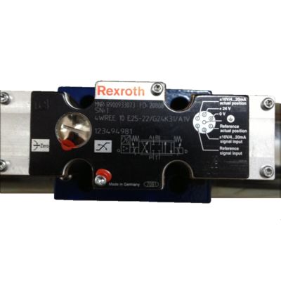 Rexroth Proportional Valve 4WREE10E25-2X/G24K31/A1V Blue Cast Iron Energy-Saving Effect: Precise Control