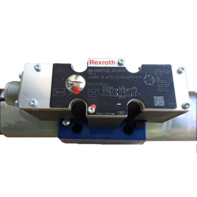 Rexroth Proportional Valve 4WREE10W75-2X/G24K31/A1V High-Performance Blue Fast Response Easy Integration Good Stability