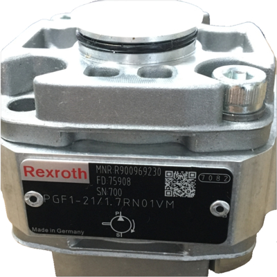 Rexroth Hydraulic Pump PGF1-2X/1.7RN01VM Cast Iron High Flow Output Low-Noise Design Smooth Operation