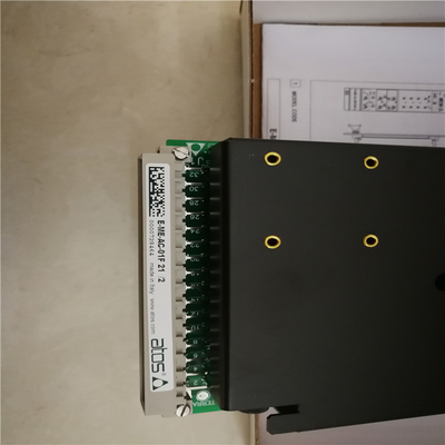 ATOS E-ME-AC-01F 21/2 Electronic Amplifier For Accurate Proportional Valve Control In Hydraulic Systems