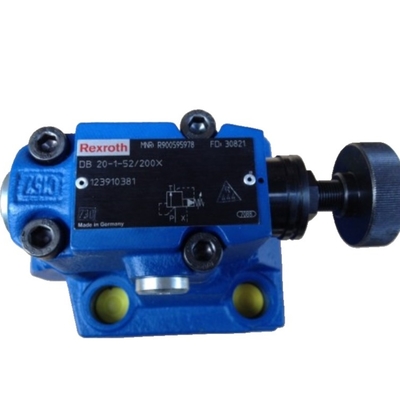 Rexroth Hydraulic Valve DB20-1-5X/200X Blue Color High Pressure Performance Energy-Saving Fast Response Easy To Install And Maintain