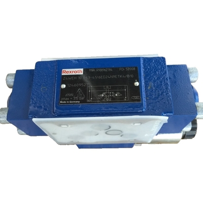 Rexroth Hydraulic Valve Z4WEH10E63-4X/6EG24N9ETK4/B10 Modularity Energy Saving Blue High Reliability And Durability