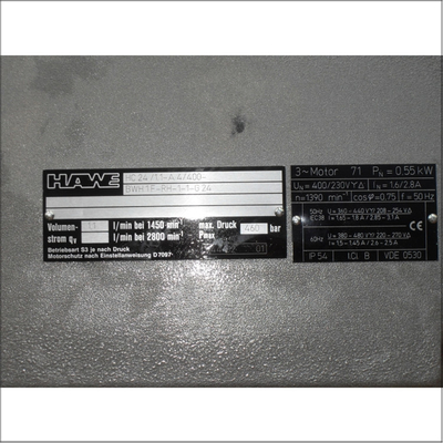 HAWE HC24 11-A4 400-BWH1F-RH-1-1-G24 La vanne proportionnelle ultime pour les applications à haute pression