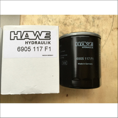 HAWE 6905 117F1 Bộ lọc thủy lực áp suất cao, lưu lượng lớn và bền bỉ với phốt NBR cho hiệu quả lọc công nghiệp