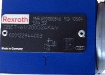Rexroth Directional Valve DBET-61/200G24K4V High Precision High Frequency Response Long Service Life High Reliability