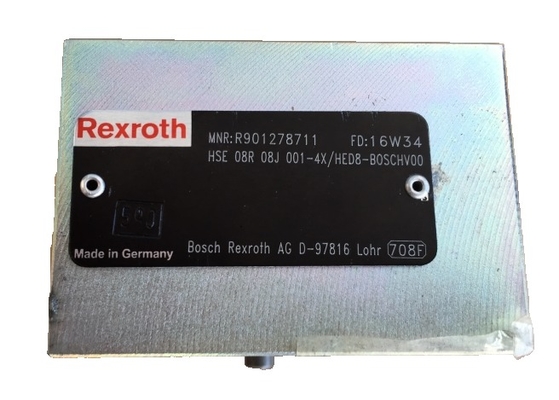 Rexroth Hydraulic Valve HSE08R08J001-4X/HED8-BOSCHV00 High Reliability Compact Design Low Noise Levels